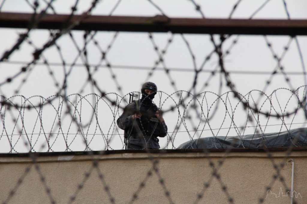 Atak terrorystyczny na ZK w Szczecinku - ćwiczenia