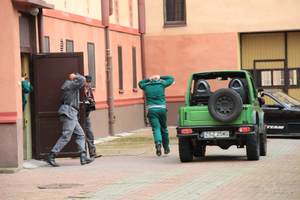 Atak terrorystyczny na ZK w Szczecinku - ćwiczenia