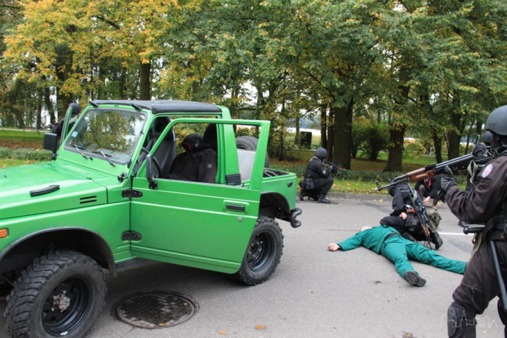 Atak terrorystyczny na ZK w Szczecinku - ćwiczenia