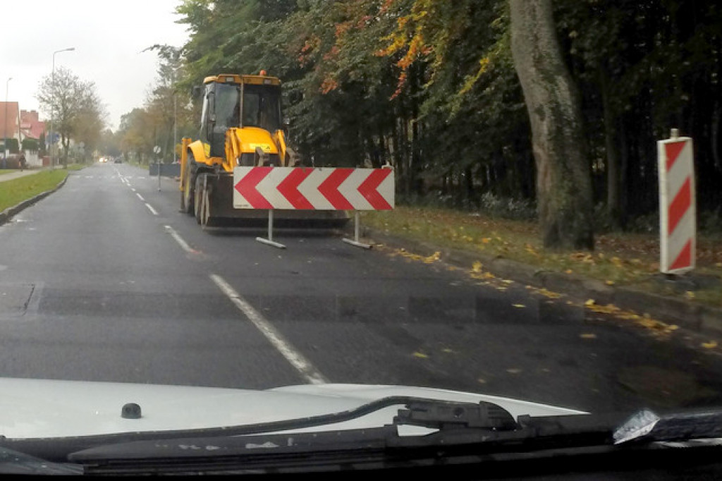 Remontowe utrudnienia na drogach Szczecinka