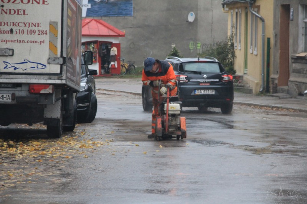 Remontowe utrudnienia na drogach Szczecinka