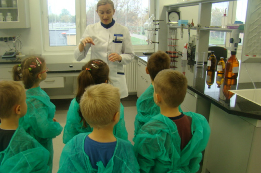 Przedszkolaki z Misia odwiedziły Stację Uzdatniania Wody