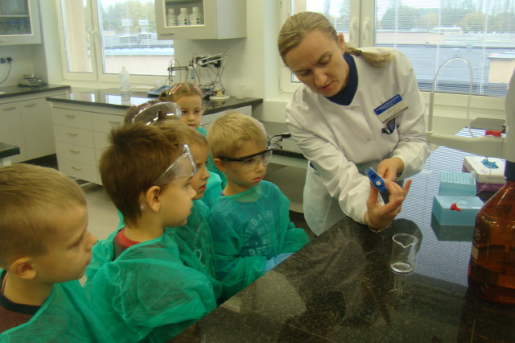 Przedszkolaki z Misia odwiedziły Stację Uzdatniania Wody