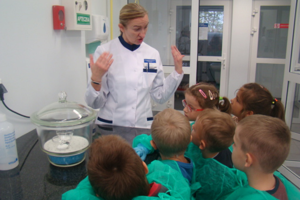 Przedszkolaki z Misia odwiedziły Stację Uzdatniania Wody