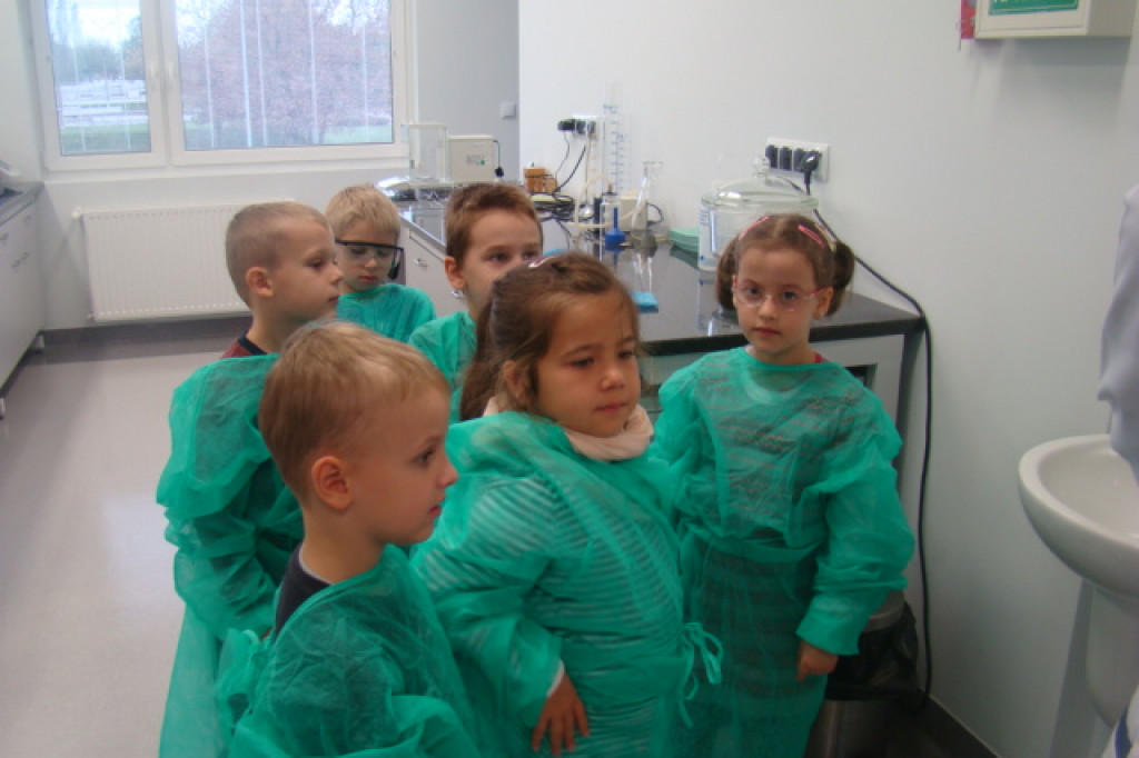 Przedszkolaki z Misia odwiedziły Stację Uzdatniania Wody