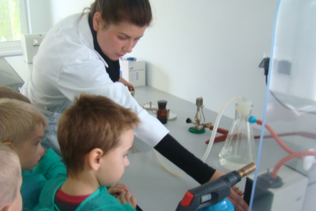 Przedszkolaki z Misia odwiedziły Stację Uzdatniania Wody