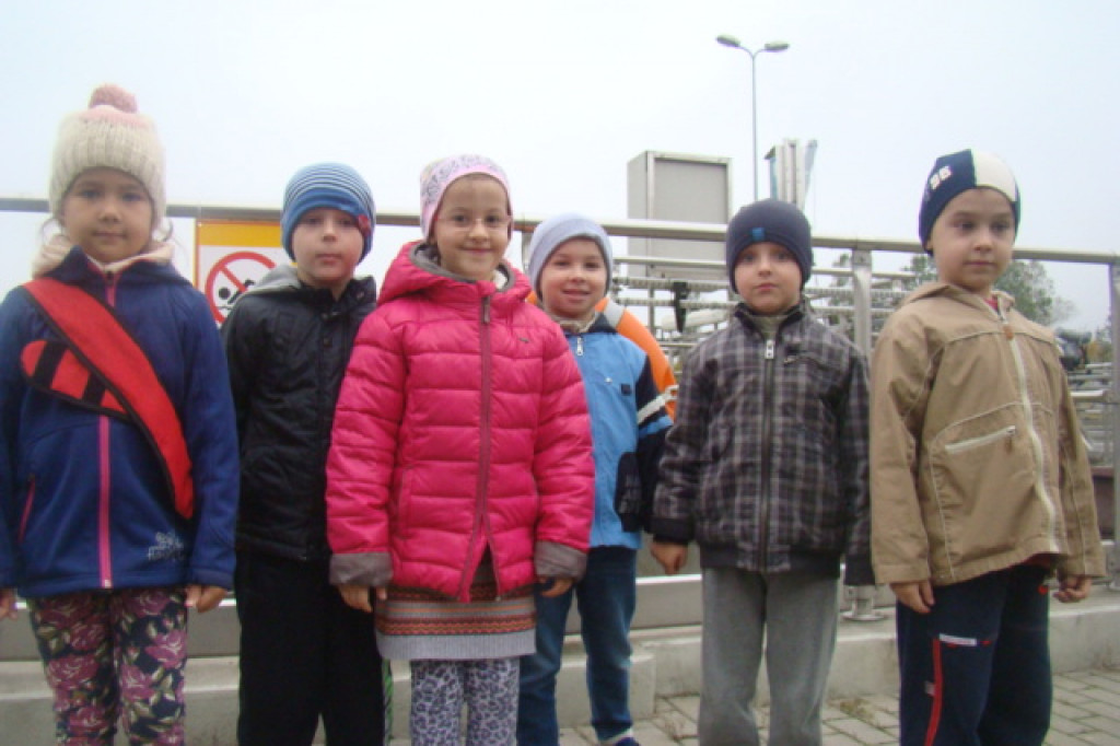 Przedszkolaki z Misia odwiedziły Stację Uzdatniania Wody