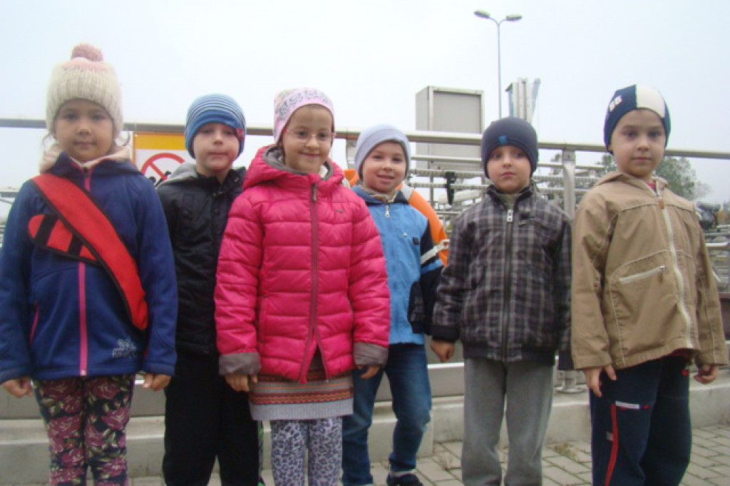 Przedszkolaki z Misia odwiedziły Stację Uzdatniania Wody