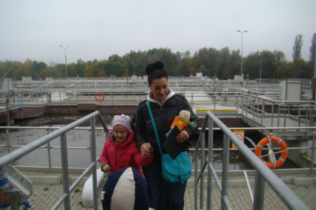 Przedszkolaki z Misia odwiedziły Stację Uzdatniania Wody