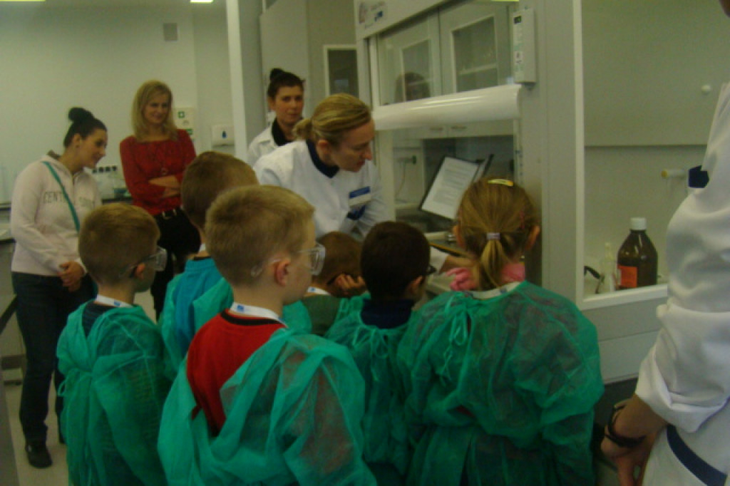 Przedszkolaki z Misia odwiedziły Stację Uzdatniania Wody