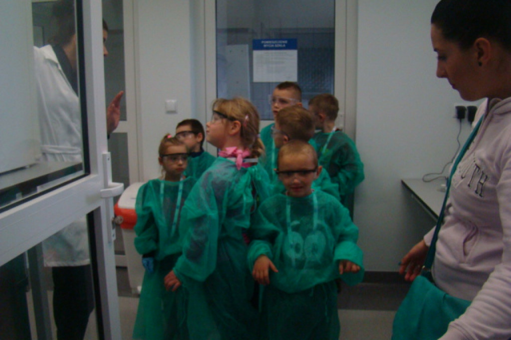 Przedszkolaki z Misia odwiedziły Stację Uzdatniania Wody