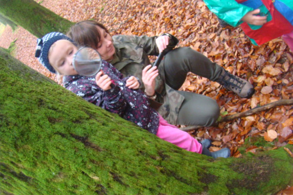 Mali odkrywcy z Misia w odwiedzinach u leśnych przyjaciół