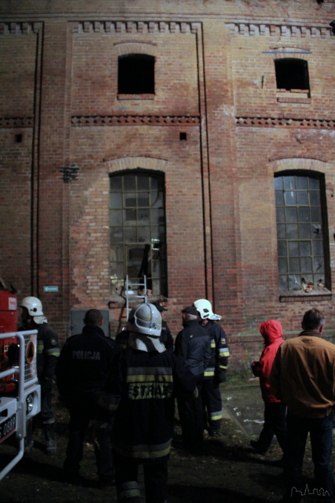 Zawaliła się gorzelnia w Grabiążu