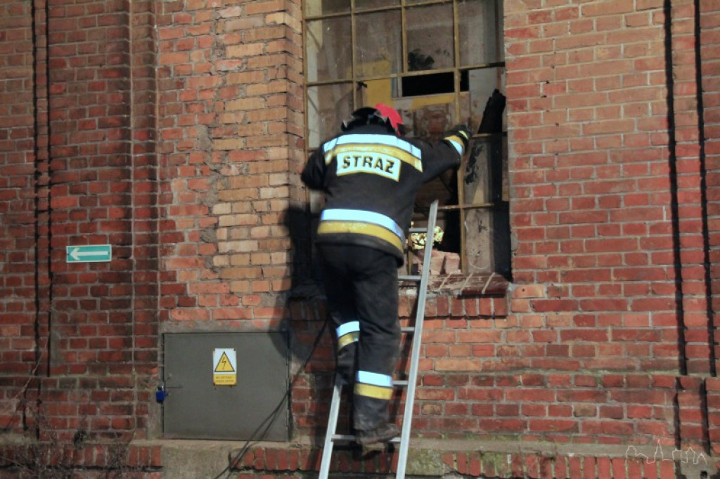 Zawaliła się gorzelnia w Grabiążu