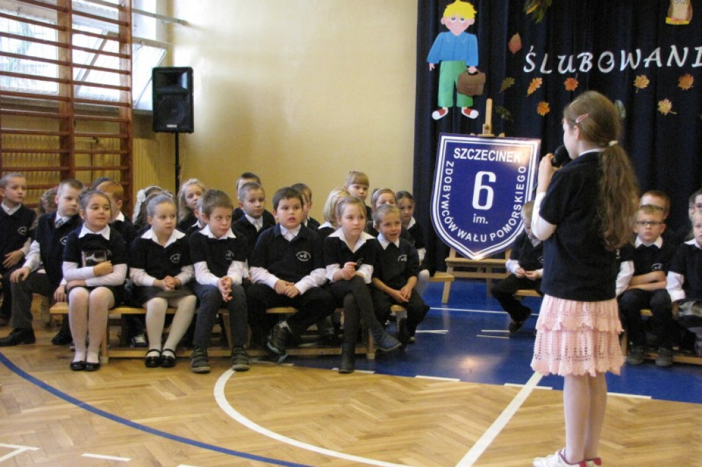 Pasowanie na uczniów w SP6