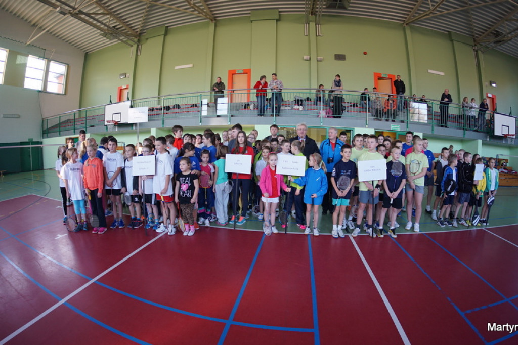 Bardzo udane starty badmintonistów UKS Gwda Wielka