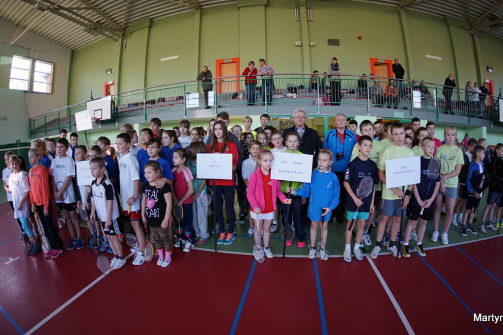 Bardzo udane starty badmintonistów UKS Gwda Wielka