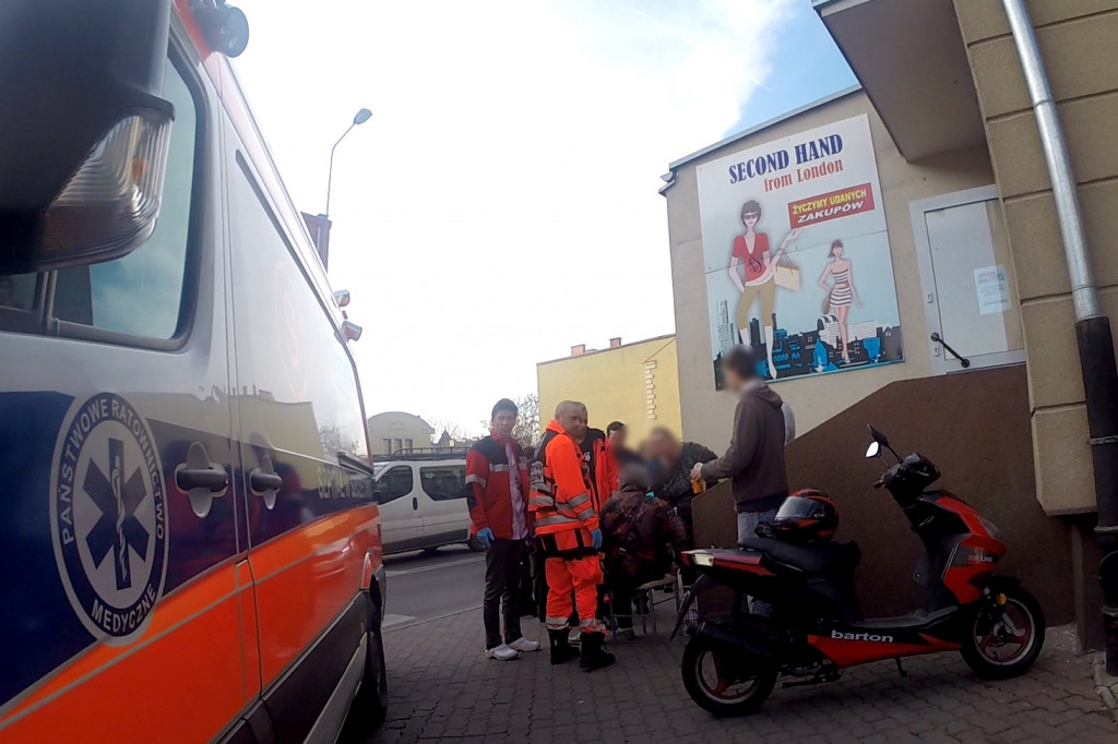 Potrącenie na pasach