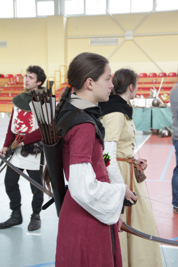 Rycerze i łucznicy w Turowie [wideo]