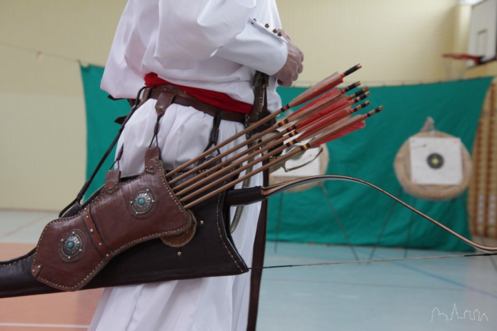 Rycerze i łucznicy w Turowie [wideo]