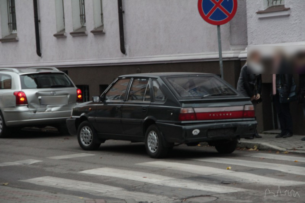 Kolizja trzech aut na Ordona