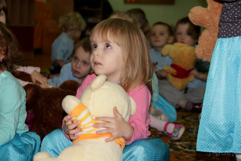 Dzień pluszowego misia w przedszkolu publicznym w Szczecinku