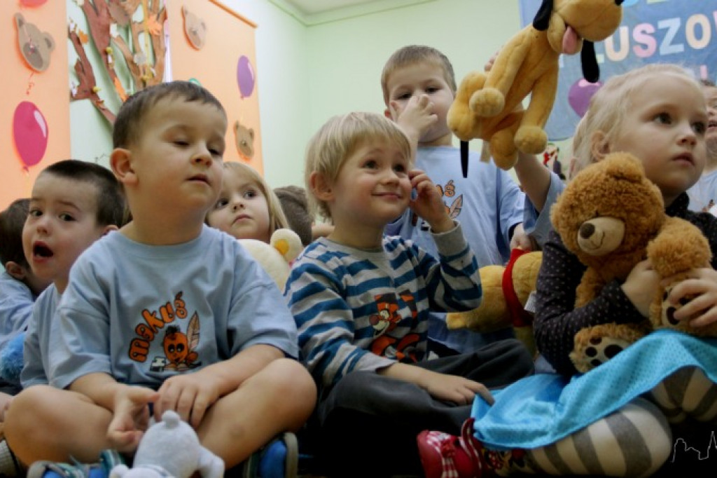 Dzień pluszowego misia w przedszkolu publicznym w Szczecinku