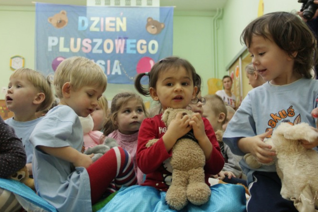 Dzień pluszowego misia w przedszkolu publicznym w Szczecinku
