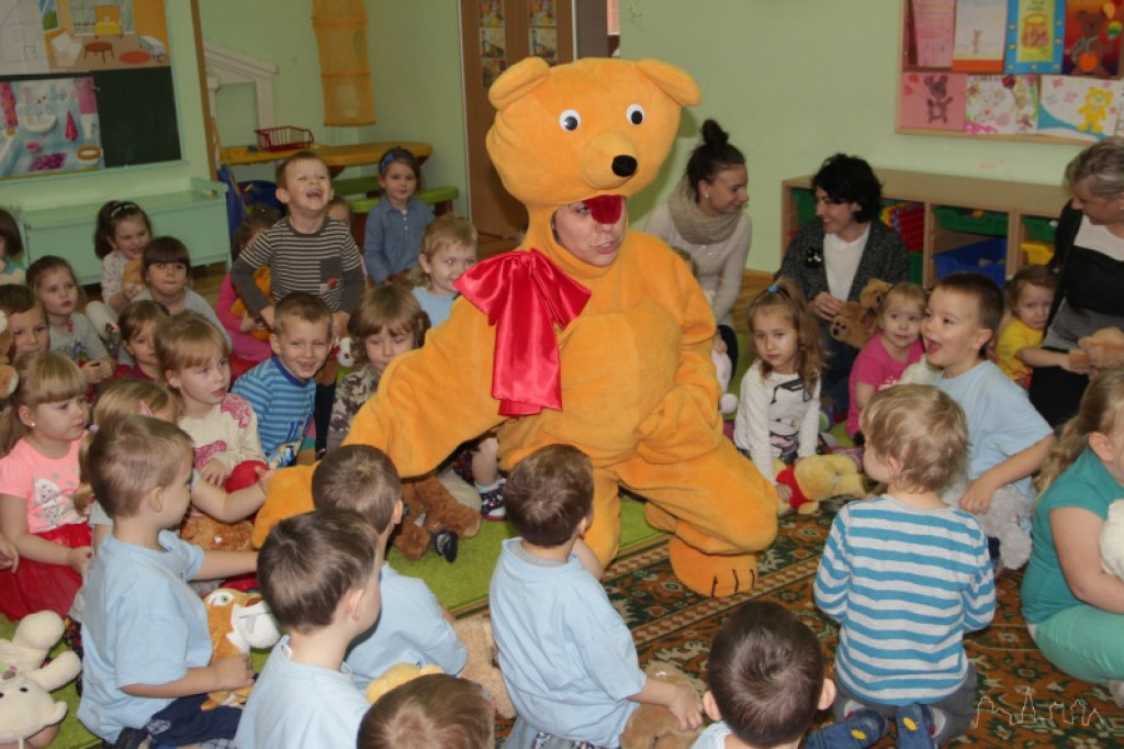 Dzień pluszowego misia w przedszkolu publicznym w Szczecinku