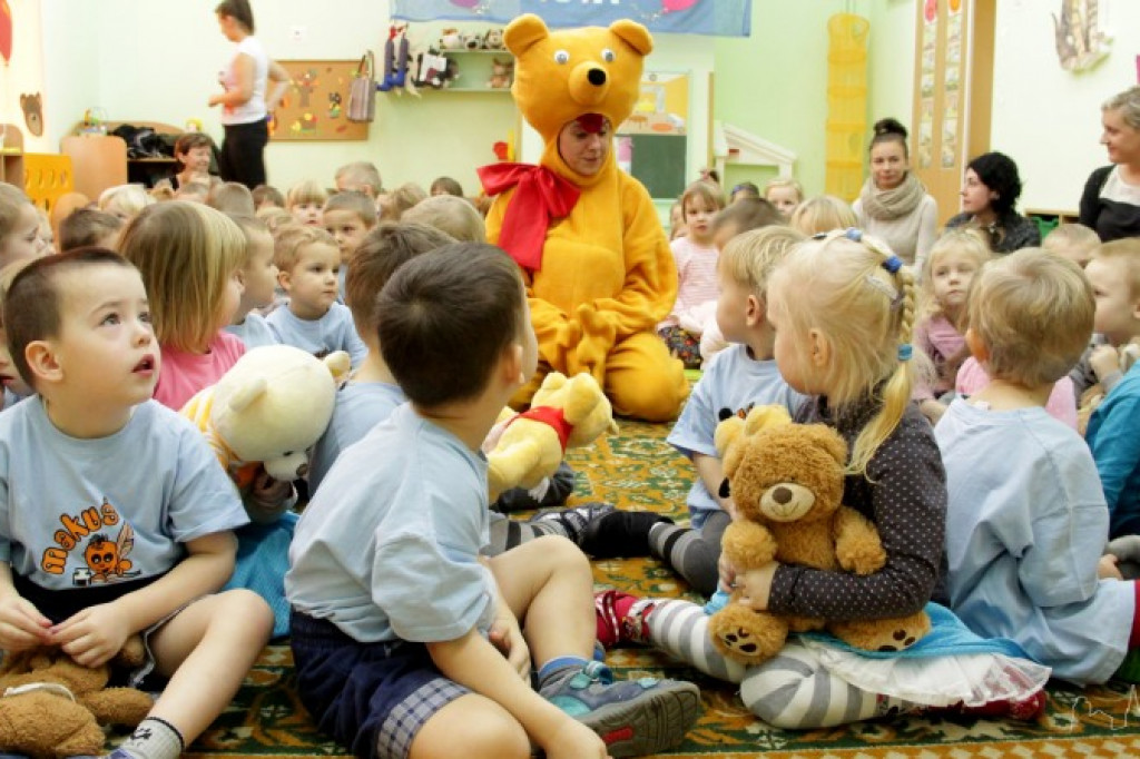 Dzień pluszowego misia w przedszkolu publicznym w Szczecinku