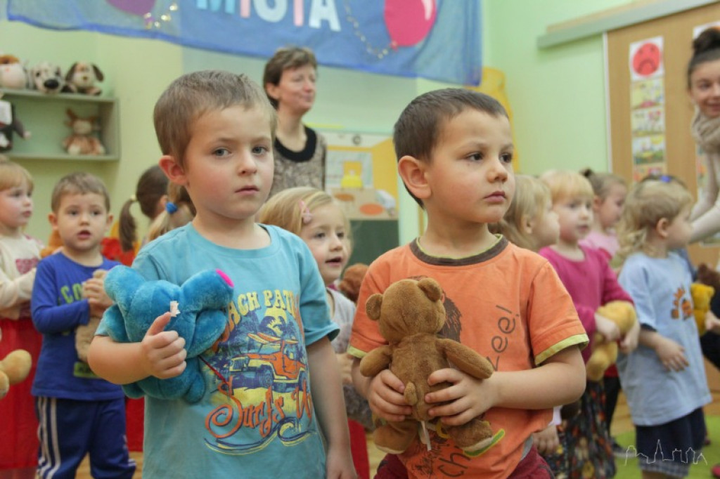 Dzień pluszowego misia w przedszkolu publicznym w Szczecinku