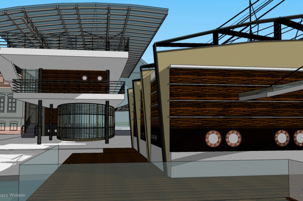 Centrum Ekologiczne Szczecinek - projekt Tomasz Wolanin