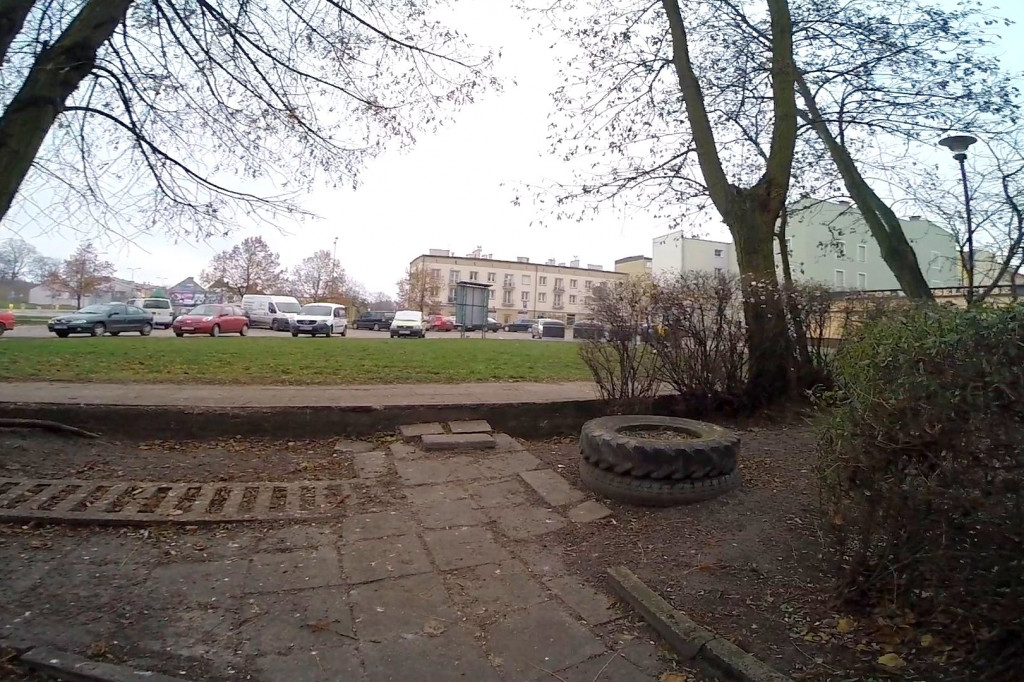 Opadły liście i odsłonił się bałagan