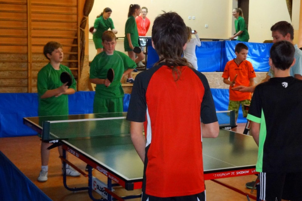 Mistrzostwa Gminy Szczecinek w drużynowym tenisie stołowym