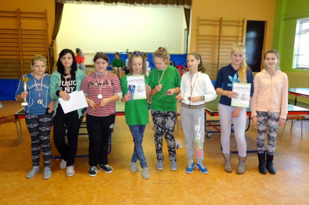 Mistrzostwa Gminy Szczecinek w drużynowym tenisie stołowym