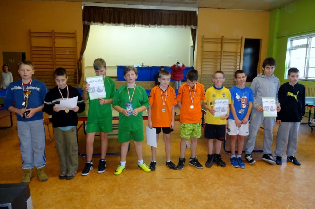 Mistrzostwa Gminy Szczecinek w drużynowym tenisie stołowym