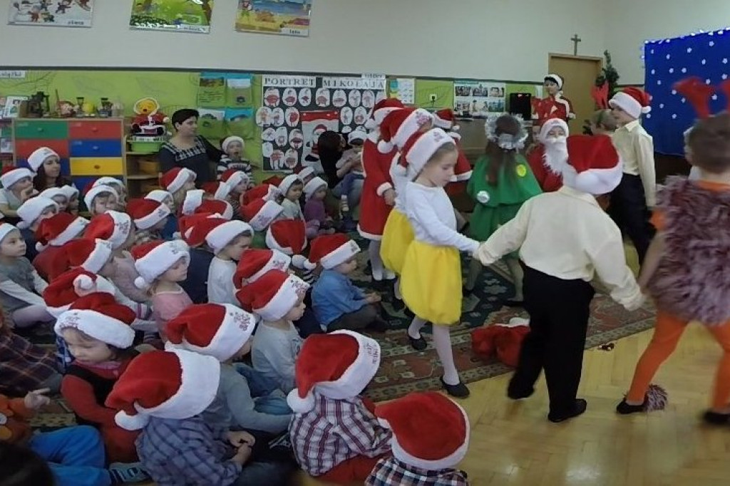 Mikołajki w przedszkolu MIŚ
