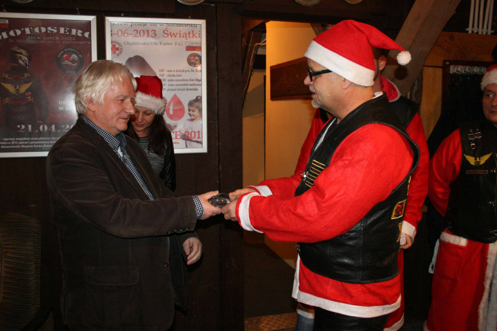 Motomikołaje 2014 Szczecinek