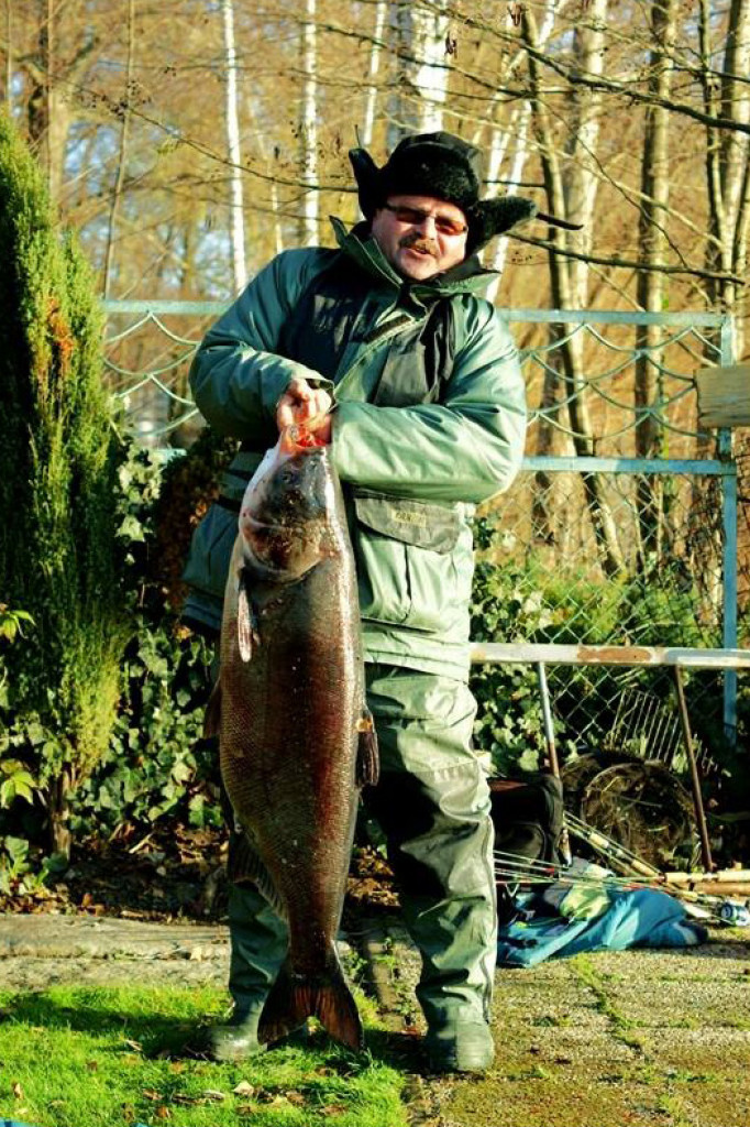 Rekordowy okaz z Trzesiecka - fot. Tomasz Agaszko