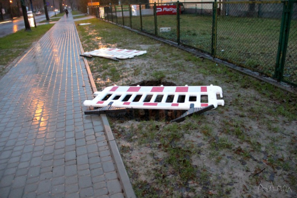 Intensywny deszcz daje się we znaki