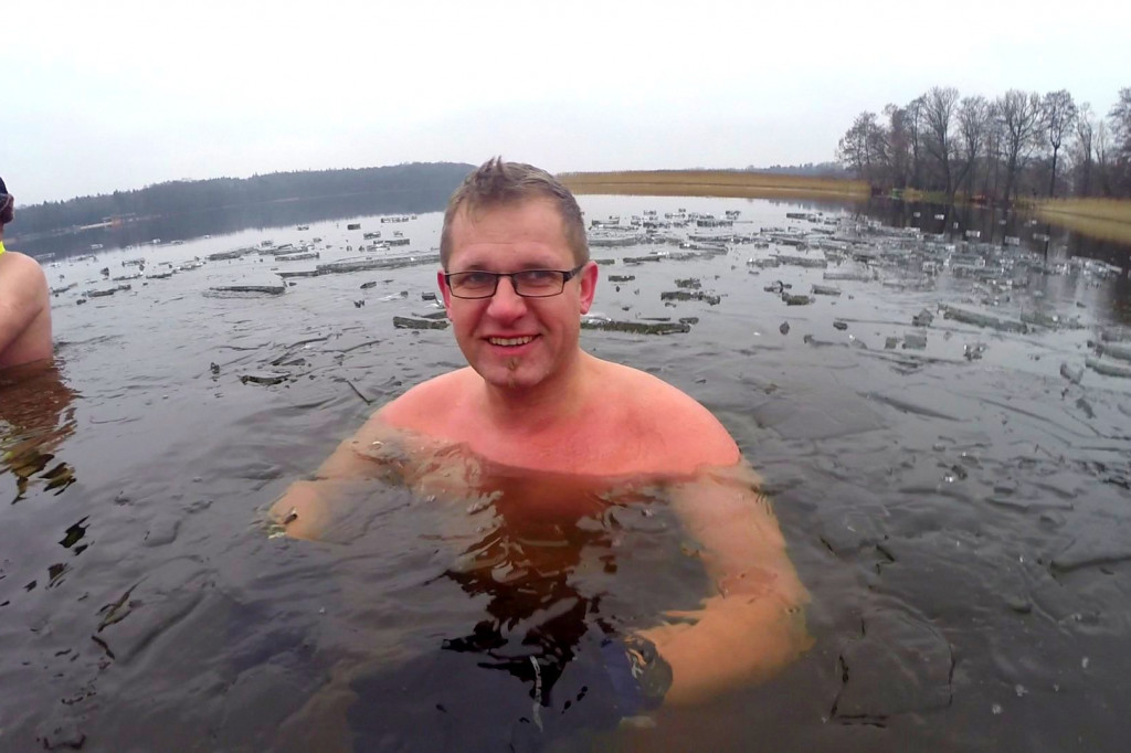 Noworoczna kąpiel szczecineckich morsów