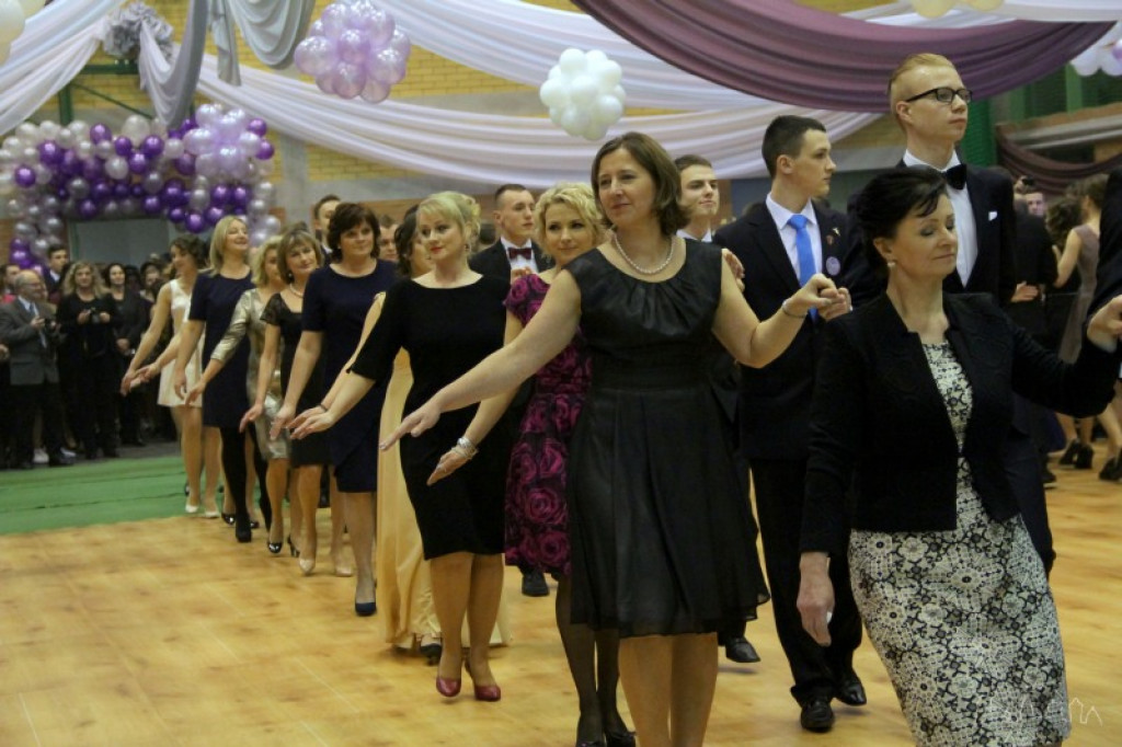 Studniówka w I Liceum Ogólnokształcącym w Szczecinku