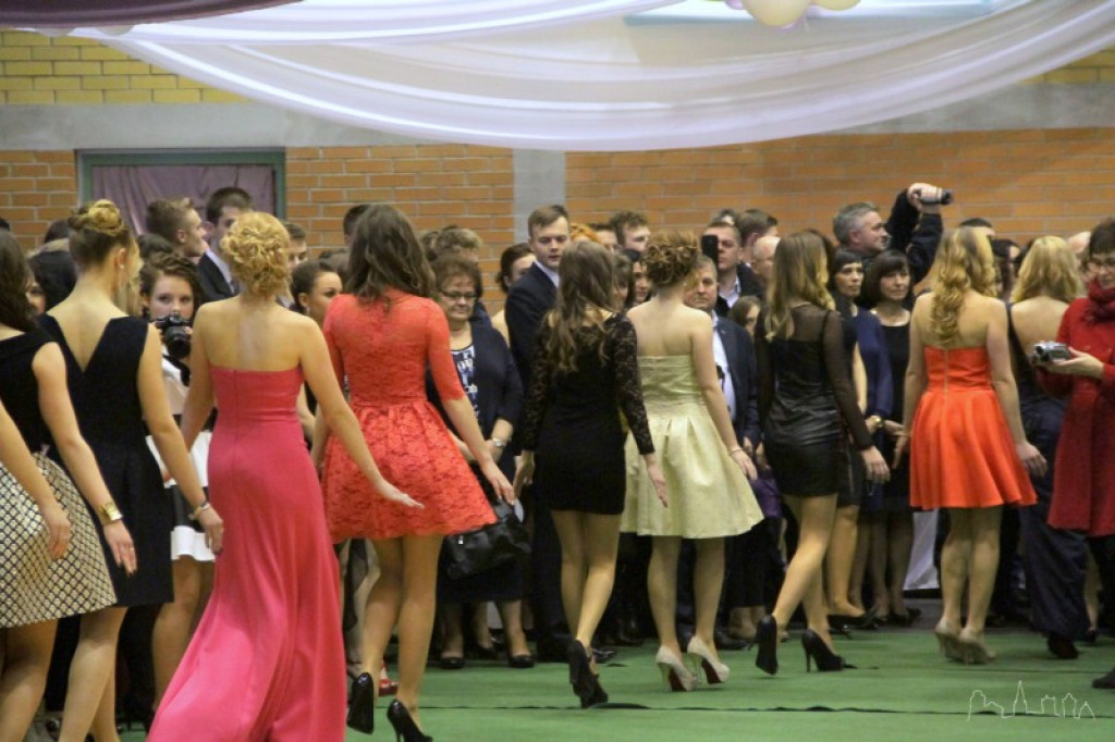 Studniówka w I Liceum Ogólnokształcącym w Szczecinku