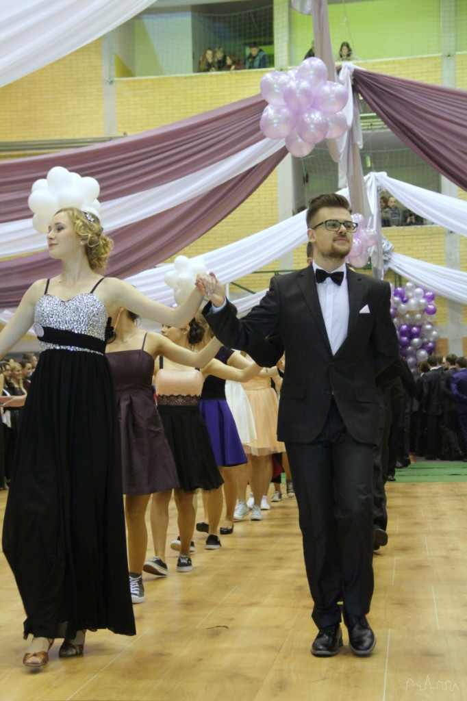 Studniówka w I Liceum Ogólnokształcącym w Szczecinku