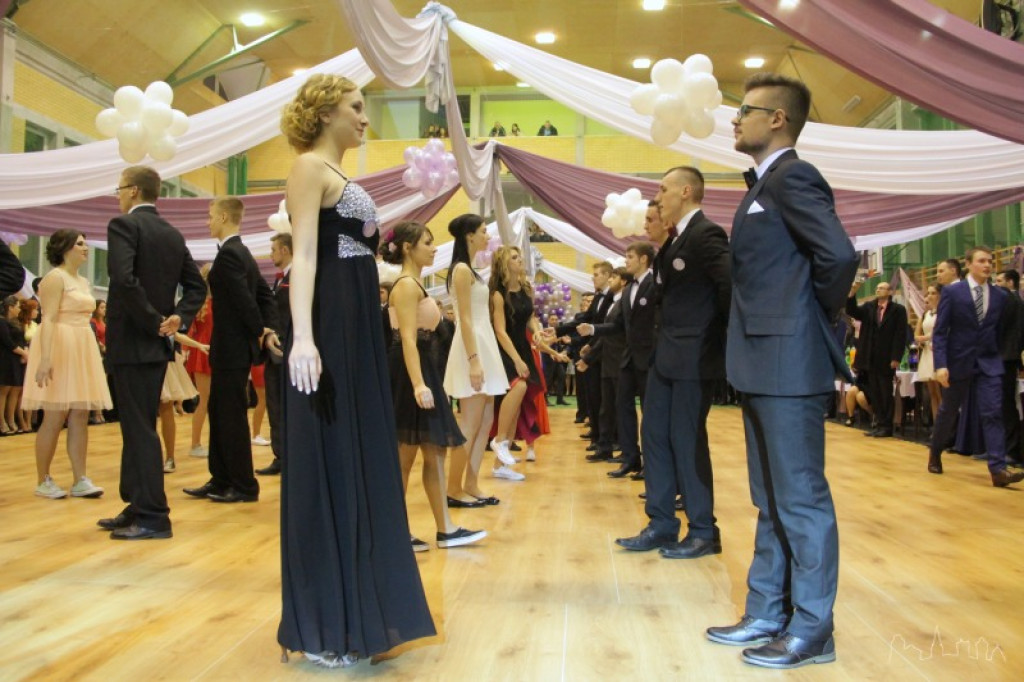 Studniówka w I Liceum Ogólnokształcącym w Szczecinku