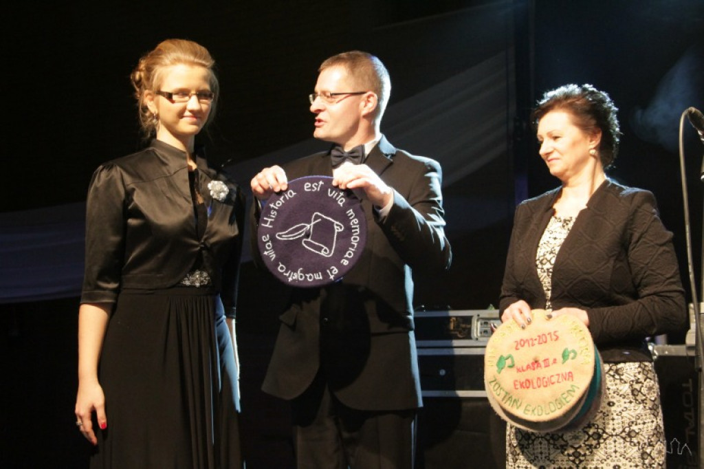 Studniówka w I Liceum Ogólnokształcącym w Szczecinku