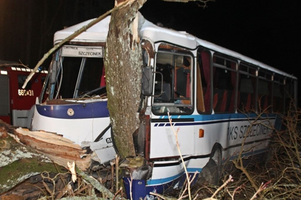 Wypadek szczecineckiego autobusu