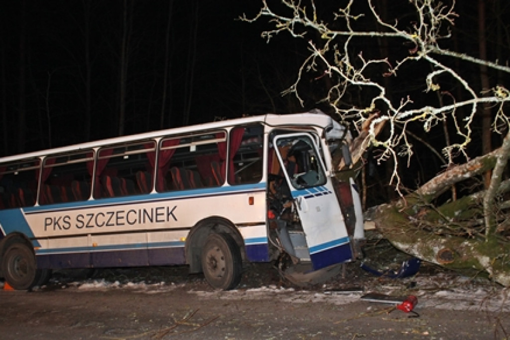 Wypadek szczecineckiego autobusu