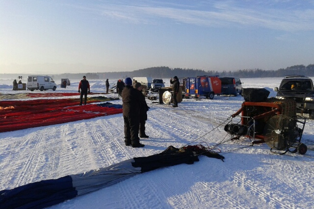 Klub Balonowy ZEFIR. Nowotarskie Zimowe Zawody Balonowe - Nowy Targ