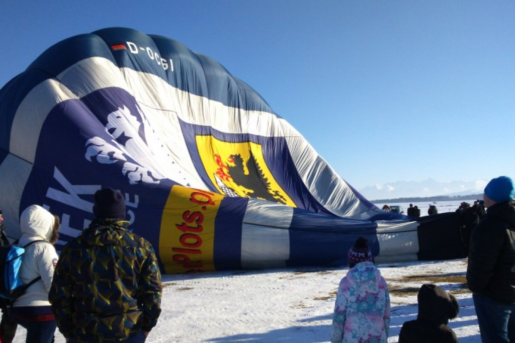 Klub Balonowy ZEFIR. Nowotarskie Zimowe Zawody Balonowe - Nowy Targ